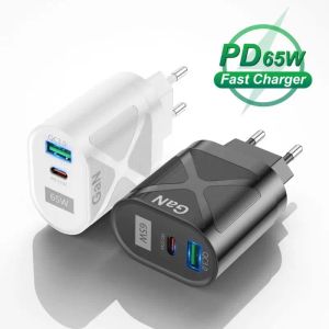 Chargers LOVEBAY 65W GAN FAST Charge Adapter do laptopa MacBooka Typ C Szybkie ładowarki na 13 14 iPad