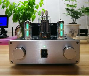 Förstärkare Den senaste 6N2+6E2+FU19 rörförstärkaren Envirnad av klass A -rör HIFI -effektförstärkare 4,8W+4,8W DIY -kit /färdig produkt