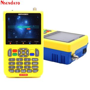 Finder LCD da 3,5 pollici LCD V8 Finder HD DVBS/S2 Finder satellitare digitale HD H.264 MPEG4 DVB S S2 METURA SATELLITE FULLE 1080P FTA Satfinder