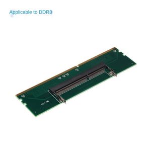 2024 Laptop DDR3 RAM sul tester di memoria della scheda adattatore desktop quindi DIMM a DDR4 Converter Desktop PC Codici di memoria Adaptor For Memory Tester per PC desktop