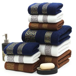 Toalhas de banho de algodão macio de uma toalha de praia grande absorvente Jacquard Towel Banheiro Hotel Hotel Hotel para adultos Crianças