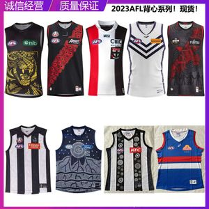 Men Jersey Afl2023 Li Man Tiger Magpie Brisbane Deep Crow Giant Cheese Cat Vest Rugby Clothes