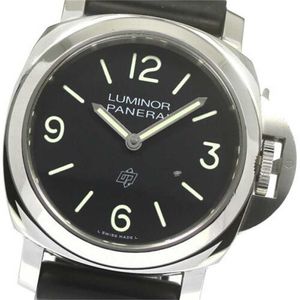 Panerei Watch Automatic Movement Watches Sports Watches Panerai Luminors Base Logo 44mm PAM00112 Svart manuellt lindade män _780067