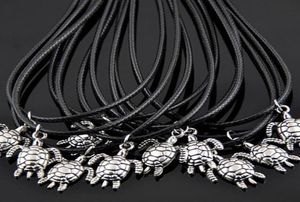 Cool 50pcslot Men Women039s Vintage Silver Alloy Tartarugas marinhas pingentes de surfista Charmms Jewelry Gifts HJ038312535