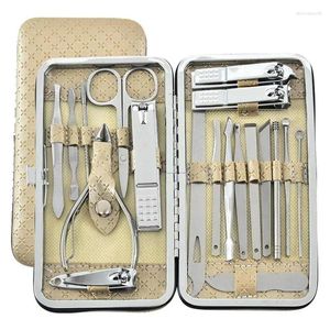 Сумки для хранения Manicure SET личная гибель из нержавеющей стали из 19 % профессионального комплекта для груминга для ногтей.