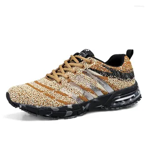 Casual Shoes Big Size Air Running Men Weaving Breathable Outdoor Keep Sport Non-slip Sneaker