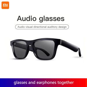 アクセサリーXiaomi Glasses 2022新しいBluetoothオーディオメガネは、音楽ワイヤレスヘッドフォンとメガネを組み合わせて呼び出して聴くことができます