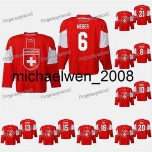 KOB WENG SWITZERLAND YANNICK WEBER 2019 IIHF Jersey World Championship Vincent Praplan Nico Hischier Raphael Diaz Reto Berra Kevin Fiala Lukas