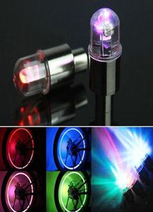 Araç Otomatik LED Tekerlek Lastik Valfi Kök Lastik Kapağı Hafif KaraStyling Dekor Bisiklet Bisiklet Motosikleti için Neon Aydınlatma Lambası 8212005