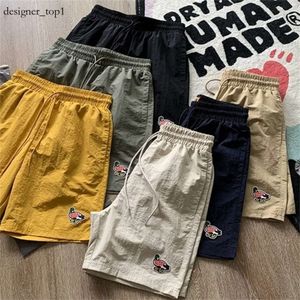 Human Made Shorts Kobiety Krótki haft kaczki dla mężczyzn Made Beach Sportswear Human Drodhade Luksusowy lekki oddychający modne i przystojne szorty 8407