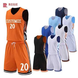 Fani na szczycie koszulka koszykówki plus size dla mężczyzn i dziecięce ubrania drużyny koszykówki mogą wydrukować numer nazwy wysokiej jakości koszulka siatki Y240423