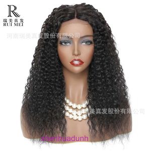 Perucas de moda por atacado cabelos para mulheres capa de fibra química Womens Women Length Wave Small Curly Hair