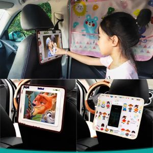 Stands Universal Car Headrost Phone Mount Bag Holder For Kids in Back Seat Tablet Stand för Samsung Xiaomi 311,5 tums tabletter Telefon