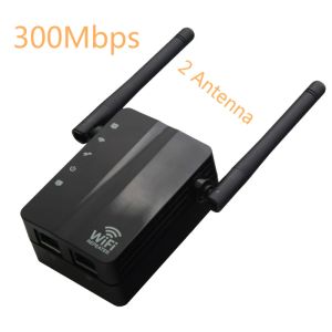 Routers Wireless Router WiFi Repeater Access Point 2 in1 Antenna Booster 2.4G Amplifier Long Range Signal WiFi Extender Wlan Repeater