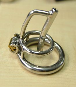 Stainless Steel BDSM Male Device Cage with Catheter Bondage Virginity Lock Penis Ring Sex Toys for Men1272229