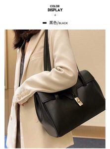 Tote Bag Genuine Leather Spring/Summer New Womens Genuine Leather Soft16 Large Bag Asigo Same Style Shoulder Bag Tote Bag Portable Under 8509