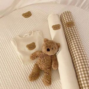 Pillows Baby Bed Surround Bumper Pillow Cute Bear Cushion Kids Anticollision Side Sleeping s Comfort Toys for Children