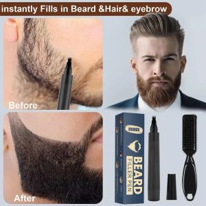 Shampookonditionierer Männer Bart Wachstum Wachstum Face Haartache Reparatur Formwachstum des Stiftbart Enhancer Nähre Formen -Anti -Haarausfall -Styling -Kit