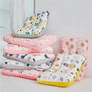 Pillow Soft Gauze Baby Pillow Comfortable Doudou velvet pillow For Newborns Baby Sleep Headrest Breathable Infant Kids Pillow