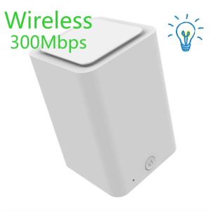 أجهزة التوجيه WiFi جهاز توجيه WiFi Range Range Extender 300Mbps 802.11b/G/N Repeater Mini Repeater AP مع RJ45 2 منفذ