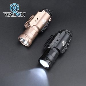 Scopes WADSN XH35 Scout Light Tactical Hanging Flashlight 800 Lumens X300 X400 Airsoft Hunting Weapon Ligh Fit NATO 20mm Picatinny Rail