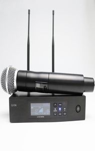 Microphones Leicozic Wireless Microphone QLXD4 QLXD2 Professional UHF Mic System True Diversity Microfonos Profesionales 62866878641601