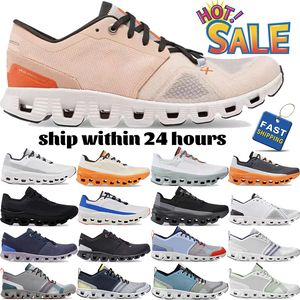 2024 Designer -Sneakers Cloud Herren Laufschuhe Monster Schwarz x Weiß Legierung grau Orange Olive Reseda Elfenbein Rahmen Eclipse Magnet Rose Sand Mitternacht Heron Womens Schuhe