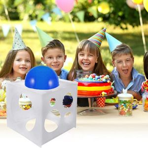 Party Decoration 2024 11 Holes Balloon Sizer Box Arches Columns Make Size Measurement Tool For Birthday