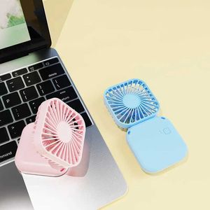 Other Appliances Portable Mini Fan USB Charging Handheld Electric Folding Quiet Pocket Cooling Handheld Ventilation Fan Home Office Outdoor Travel J240423