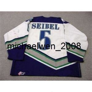 KOB WEng personalizada masculino crianças whl swift broncos atual 5 Kevin Seibel 13 Nathan Smith 19 Kimbi Daniels Ice Hockey Jerseys Goalit Cut