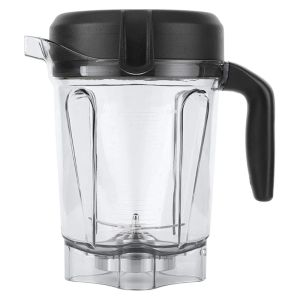 Blenders dropshipping trasparente 64ate blendero contenitore trasparente trasparente con coperchio lama per vitamix 64oz blender vitamix