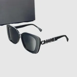 Klasik Bayan Güneş Gözlüğü Tasarımcı Basit gündelik üst lüks güneş gözlükleri erkek occhiali da sole gözlükler iyi kaliteli modern moda FA096 H4