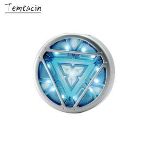 Drives ARC Reactor med LED Light USB Flash Drive 8 GB 16 GB 32 GB 64 GB 128 GB 256 GB Pen Drive USB 2.0 Pendrive Memory Stick Storage Device