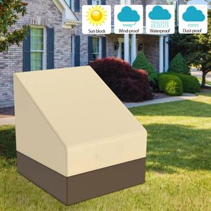 Drawstring Patio Furniture Cover Outdoor Yard Garden Chair Sofa Waterproof Dust Sun Protection Oxford Cloth