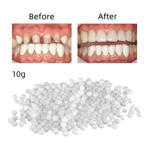 10g Diş ve Gap Faleteeth Katı Tutsal Reçine Takma Ahlak Yapıştırıcı Diş Diş Hekimi Faleteeth Katı Tutsal Geçici Diş Onarım Seti