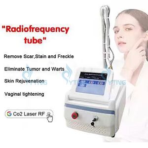Fraktionerad CO2 -lasermaskin Radiofrekventa rörvorter Behandling Skin Föryngring fräknad borttagning Acne ärrbehandling tätt vagina