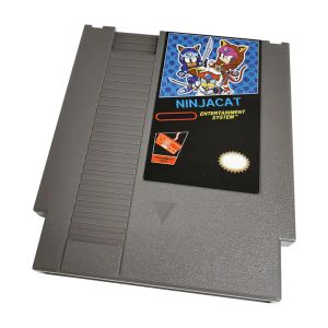 Tillbehör Video Game Classic NES Series Ninja Cat Game Cartridge för NES Console 72 Pin
