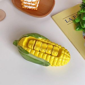 Kitchen Storage Cute Corn Chopsticks Stand Modern Simplicity Ceramic Vegetable Fashion Home Creative Desktop Decoration