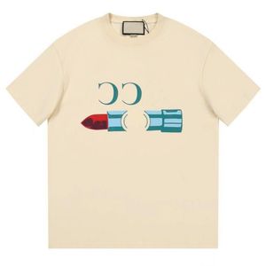 Fashion Polo przędza nowa koszulka T Sanda T Summer Tabin stereo Letter Shirt Short Women's Men's okrągła bluza