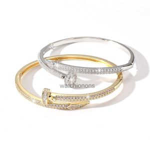 Bracciale di bracciale Carter di lusso di alta qualità Women da bracciale da gambetto 18k bracciale oro vera oro.