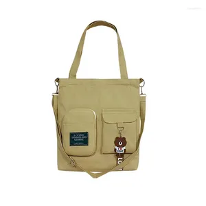 Bag ShenYanFineLife. Canvas Handbags. Arrivals. Personality. Schoolgirl Korean Version. Casual & Stylish -073