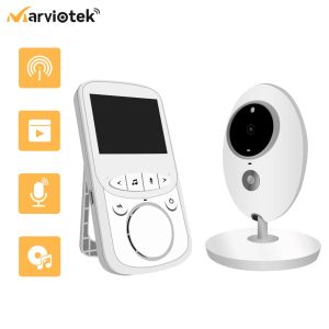 Monitora a câmera de bebê com monitor Baba portátil Monitor de bebê LCD Vídeo Nanny Intercom Electronic Nanny Walkie Talkie Babysitter IR VB605