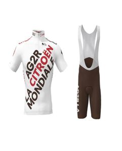 2021 Pro Team Cycling Sleeve Jersey Summer Wear ROPA Ciclismo+ Bibs Shorts Com Gel Pad Set Tamanho: XS-4XL3608956