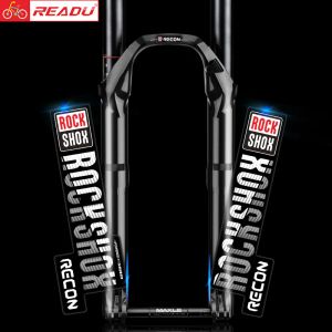 Accessori 2019 Rockshox Recon Decals Mountain Bike Front Fork Adesivi MTB Bicycle Fork Decals Recon Adesivi