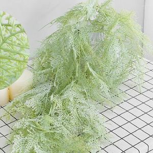 Декоративные цветы симуляция папоротника листья зеленые растения ресторан ресторан искусственный растение виноград