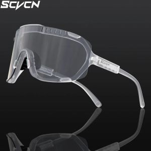 Sunglasses Men Photochromic Cycle Sunglasses for Cycling Glasses Mountain Bike Road Bicycle Eyewear Pock Cycle Goggles UV400 Polarized MTB