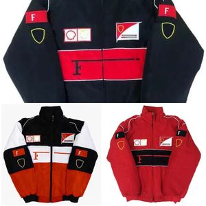 新しい新しいF1フォーミュラ1レーシングジャケットウィンターカーフル刺繍綿服スポットセール