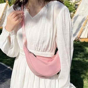 Açık çantalar messenger çanta kadınlar moda hamur tatlısı hafif omuz crossbody sling sırt çantası seyahat yürüyüş sandığı