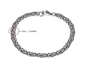 925 Sterling Silver Printed Tinplated Horse Shoes Armband Jewelry Lads Love History Gift Highend Men039S Armband H0199390492