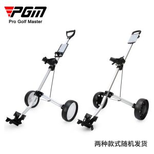 Mask Folding 2Wheel Trolley For Golf Bag Outdoor Golf Sport Training Match Airport Lage Check vagn barnvagn Golf Cart Electric